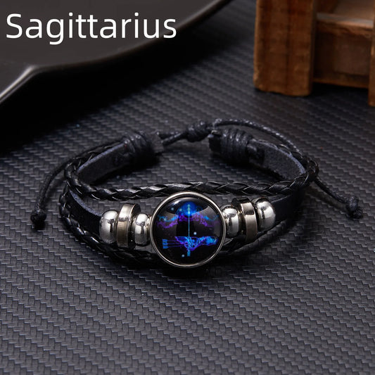 Leather Bracelet for Women And Man Birthday Gift